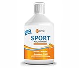 SPORT MULTIVITAMIN-500ml-Flüssiges Multivitamin / Mikronährstoffkonzentrat für Sportler, Vitaminkonzentrat für Sportler mit Vitaminen, Mineralien, Spurenelementen, Aminosäuren,