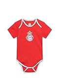 FC Bayern München Baby Body Berni rot, 62/68