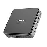 Mini PC Windows 10/Linux, Intel Atom X5-Z8350 HD Graphics Mini Computer 4GB DDR3/64GB eMMC Support 2.4/5G WiFi, BT 4.0, Gigabit Ethernet, HDMI/VGA Outp