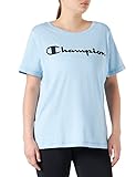 Champion Damen Plus Size T-Shirt, hellblau, X-Larg