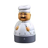 Küchentimer Lustig Design, Mechanischer Kurzzeitmesser Eieruhr, Ringender Signalton, Ideal Zum Kochen, Backen, S