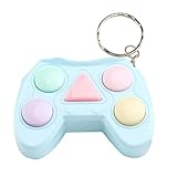 Pop Fidget Toy Schlüsselanhänger, niedliche Katzenkralle, Schlüsselanhänger, Schlüsselanhänger, hängende Dekoration, für Damen, Mädchen, Handytaschen, Ornamente (Einheitsgröße, B)