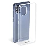 Krusell Hülle geeignet für Samsung Galaxy A51 TPU - SoftCover - Transparent Handyhülle Case Cover Ultra-dünn, leicht und mit Display