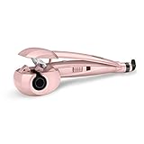 BaByliss Rose Blush Curl Secret Auto-Curler, automatischer Lockenstab mit 2 Temperaturstufen, 2664PRE