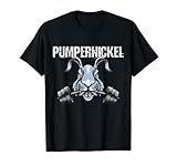 Pumpernickel - Fitness Hase Gym Gewichtheber Bodybuilding T-S