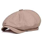 Fashion Frühling Sommer Baumwolle Barett Caps für Männer Frauen Baumwolle Sonnenhut Unisex Achteckige Kappe Vintage Outdoor Sport Hüte Khak