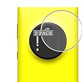 Vaxson 2 Stück Schutzfolie, kompatibel mit Nokia Lumia 1020 Kamera TPU Folie Rückseitige Kameraobjektiv [nicht Panzerglas Displayschutzfolie ] N