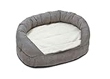 Karlie Liegebett Ortho Bed, oval, grau L: 72 cm B: 50 cm H: 20 cm g