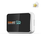 Pawfit 2 Hunde GPS Tracker & Aktivitätsmonitor mit Eingebauter SIM-Karte, GPS-Ortungsgerät für Haustiere, IP68-Wasserdichtigkeit, GPS-Tracker für Hunde und Groß