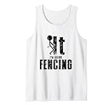 Fechter Ich gehe Fechten Tank Top