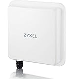 Zyxel 5G NR Outdoor Router mit PoE | 5 Gbit/s Datenrate | 10 dBi direktionale Antennen für Langstrecken | Network Slicing | Einfache Installation Für den Außenbereich geeignet (IP68) Dual-SIM [NR7101]