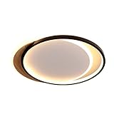 MIAOCDAM Modernes Licht Luxus LED Deckenleuchte,Tageslicht Weiß 6000k Flachbildschirmleuchte,24W 2000 Lumen Innen Eingebettete Leuchten,Deckenlampe Für Wohnzimmer Kunstg