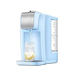 KJLY 2.2L Warmwasserspender, 2200W Schnellkochen Wasserkocher, Büro-Kaffee-Tee-Maschinen, zum Kochen-Trockenschutz, Autoabschaltung, 27 * 17 * 29cm / 10,6 × 6,6 × 11.4inch (Color : Blue)