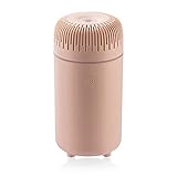 SMEJS 100ml Mute Ultraschall USB Luftbefeuchter Nebel- Hersteller Spray Ätherisches Öl Aromatherapy Diffuser Purifier mit Farben-Nachtlicht (Color : Pink)