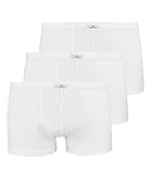 GÖTZBURG® Sparpacks! 3er Pack Pants, Boxershorts, Shorts, Unterhosen, Unterwäsche, schwarz, weiß, Neu (7 / (XL), weiß)