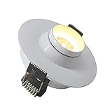 BTKDIDDDDD Downlight High Nicht dimmbares LED-Einbau-Downlight 3000K/4000K/6000K Tageslicht Einstellbare LED-Retrofit-Leuchte für Wohnzimmer, Schlafzimmer, Küche, Bü