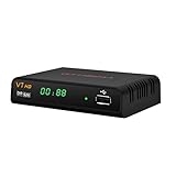 GT MEDIA V7 HD Digital Satelliten Sat Receiver DVB-S/S2/S2X mit Antenne WiFi USB, 1080p Full HD H.264 AVS+/VCM/ACM/multi-stream/T2MI, PVR Aufnahmefunktion und Timeshift Digitaler Receiver für S