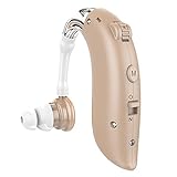 Digitaler Hörverstärker- Wiederaufladbare Hörverstärker- Hörhilfe- Sound Amplifier mit Noise Cancelling BTE Ohrgeräte mit Lautstärkeregelung für Hö