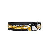 BRAYCE® Armband Pittsburgh Penguins I NHL® Trikot am Handgelenk Größen selbst anpassen I Armband verstellbar mit Puck Haptik als Geschenk für Eishockey Fans & Eishockeysp