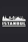 ISTANBUL: Address Book and Password Keeper Address Book Alphabetical Tabs (6x9 inches) with 120 pages in the Istanbul Turkey City Cityscape Skyline Desig