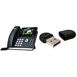 Yealink SIP-T46S IP Phone & WF40 WLAN 150 MBit/s Netzwerkkarte – Zubehör Netzwerk (kabellos, USB Type, WLAN, 150 Mbit/s, 2,4 GHz, IEEE 802.11b, IEEE 802.11 g, IEEE 802.11 N)