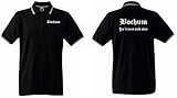 Bochum Herren Polo-Retro Fan Ultras Schwarz XL
