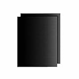 Hirundo BBQ-Vorleger des Grillen & Backen Schwarz 2 Stück