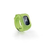 EASYmaxx 457 Kinder Smartwatch | Smart Watch mit GPS Funktion, Elektrisches Digital Armband für Jungen und Mädchen | SOS Telefon, Standortlokalisierung, Tracker [Grün]