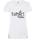 Tatort Grill Frauen Lady-Fit T-Shirt Weiß XS