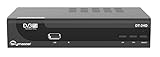 Skymaster DT-2HD DVB-T/T2 Receiver (Full HD, HEVC/H.265, HDTV, HDMI, SCART, USB 2.0) schw