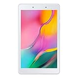 Samsung Galaxy Tab A (2019) Tablet mit 20,3 cm (8 Zoll), WiFi, 32 GB, 2 GB RAM, Quad-Core 2,0 GHz, Kamera mit 8 MP (AF) + 2 MP Silb