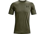 Under Armour Herren New Freedom Flag T-Shirt Hemd, Marineblau Od Grün (391)/Schwarz, M