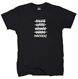 Wolkenbruch® T-Shirt Sollte, schwarz Gr.L
