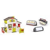 Smoby 7600810203 - Neo Friends Haus - Spielhaus für Kinder für drinnen und draußen, 3 Jahren & 810910 - Solarlampe mit Tragegriff - Zubehör für Spielhaus, für Kinder ab 2 J