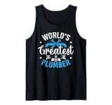 Lustiges Sanitärklempner Beruf Heizungsbauer Bester Klempner Tank Top