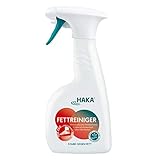 HAKA Fettreiniger I 500ml I Küchenreiniger Fettlöser-Spray I Reinigt hartnäckige Fettverschmutzungen umw