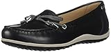 Geox Damen D Vega Moc B Mokassin, Schwarz, 38 EU