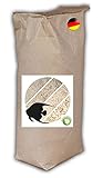 Müller GmbH Aquariumsand naturweiß 25kg Aquarienkies Naturkies Aquariumkies Bodengrund 0,1-0,5 mm Papierverpack