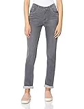 MUSTANG Damen Rebecca comfort high slim Jeans, dunkelgrau, 33W / 30L