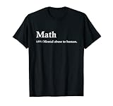 Mathe Definition Mathelehrer Mathematiklehrer T-S