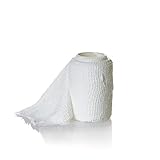 Zinkleimbinde ROGG Cool Water Bandage | Feuchter Zinkleimverband Kühlverband für Sportverletzungen | Kühlender Zinkverband (7 m x 8 cm)