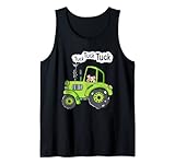Tuck Tuck Schwein Fährt Traktor T Shirt I Trecker Bulldog Tank Top