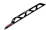 WERHE ® Profi - 1 x Stein Säbelsägeblatt - C 455 mm S2243HM Stärkste Fuchsschwanz Sägeblatter - Perfekt um Wand Einschneiden in Ziegelstein, Gasbeton, Holz - Kompatibel mit Dewalt, Bosch Säg