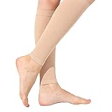 DDSP Kompressionsstrümpfe medizinische Wadenschutz Socken Varicose Vene Bandage Stretch Langes Knie Elastisches Lager Sportschlauch (Color : M pink, Size : XXL.)