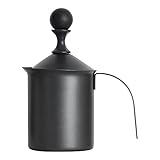 Fltaheroo 500Ml Manueller Milch AufschäUmer Rostfreier Stahl Cappuccino Milch KäNnchen Milch Schaum Mesh Kaffee SchäUmer Milch KäNnchen KüChen GeräT