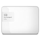 WD My Passport Ultra Externe Festplatte, 500 GB, USB 3.0, WDBWWM5000ABL-NESN (zertifiziert generalüberholt) Blau Weiß weiß 1TB