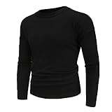 Herren Sommer T-Shirt Polo Kragen Slim Fit Baumwolle-Anteil Basic schwarzes Männer Poloshirts Longsleeve-Sweatshirt Kurzarm Weißes Kurzarmshirts lang