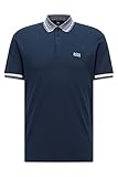 BOSS Herren Paddy 1 Polohemd, Navy410, XS