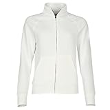 Fruit of the Loom Sweat Jacket, White, L