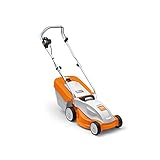 Stihl RME 235 Elektrischer Rasenmäher, 1,2 kW, 13 kg, 33 cm Schnittbreite, mit 30 Liter Gras-Kollektion, inklusive Füllstandsanzeig